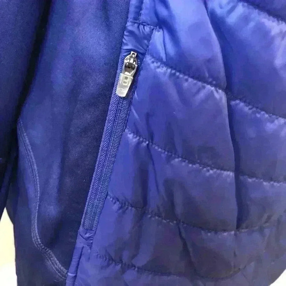 Champion Duo Dry Womens XXL Purple 1/2 Zip Jacket Poxkets Reflective Strips - Picture 4 of 6